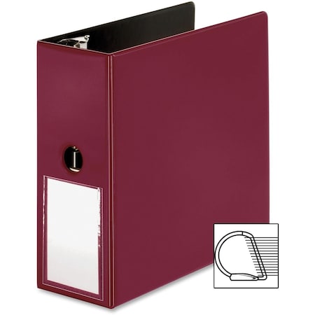 Davenport 5 in. Ring Binder - Burgundy DA524629